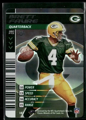 2001 NFL Showdown 1st Edition Brett Favre #161 Foil - Image 1 of 2