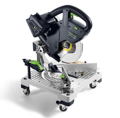 FESTOOL Akku Leistensäge SYMMETRIC SYMC 70 EB Basic 577424 Säge 2x 18V D 216mm - Bild 1 von 4