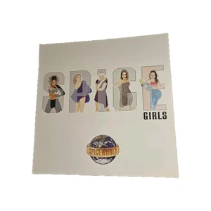 Spice Girls Promo Poster 12*12 Double Sided Flat Original For Album  - Picture 1 of 2