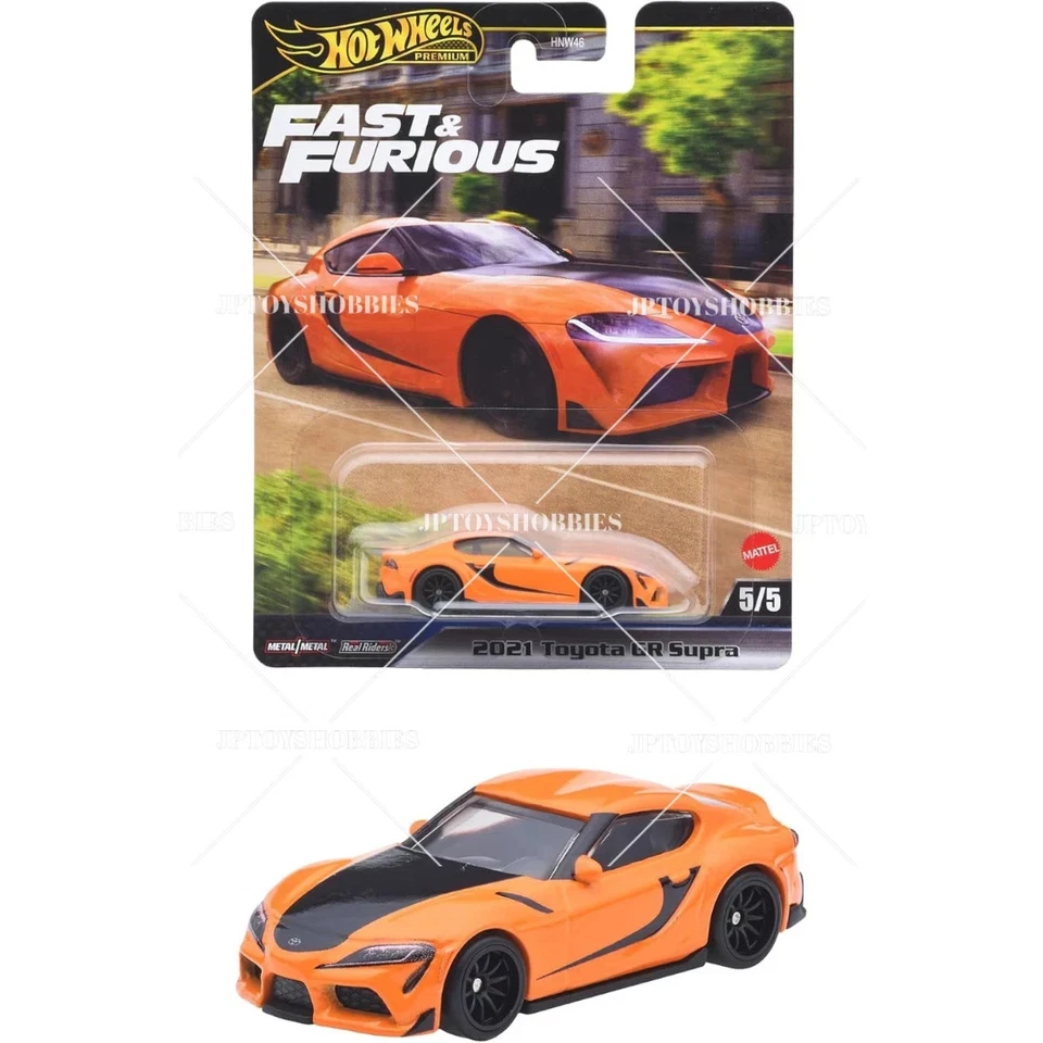 PSL 2025 Hot Wheels Premium Fast & Furious 2021 Toyota GR Supra Set 1 10 20 New - Image 1 of 4
