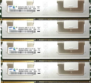 32GB 8X4GB 4RX8 PC3-8500R Memory RAM DDR3 Dell PowerEdge  R710 R715 R810  R815 - Picture 1 of 2