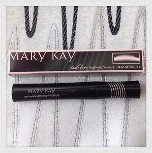  New In Box Mary Kay Lash Love Lengthening Brown Mascara #054564 ~ Full Size