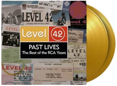 Level 42 Past Lives: The Best Of The RCA Years LP Album vinyl record yellow LTD - Image 1 of 4