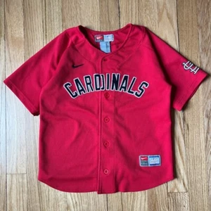 Vintage Kids Nike St. Louis Cardinals MLB Jersey Size 5 Years GenuineMerchandise - Picture 1 of 5