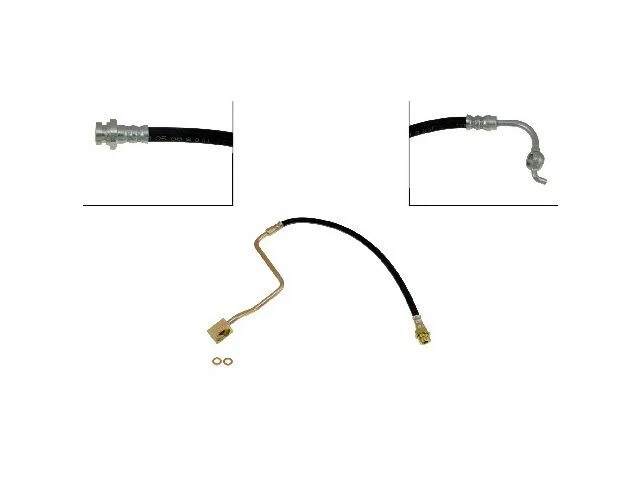Manguera de freno trasera izquierda Dorman 43VH21R compatible con Mazda Miata 1990-1997, 1999-2005 Foto 1 de 1