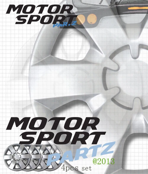 Juego de 4 tapacubos estilo 226 tapacubos cubierta de rueda de llanta de 14 pulgadas tapacubos Foto 1 de 4