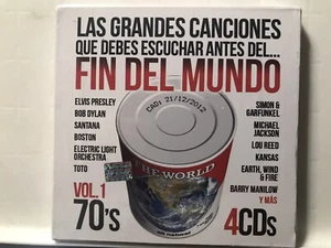 Rare 4cds Set Grandes Canciones 70s Fin Del Mundo Terry Jacks Mary McGregor Toto - Picture 1 of 2