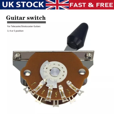 3/4/5 Way Oak Grigsby Switch For Telecaster Stratocaster Guitar Switch Replace - Image 1 of 4