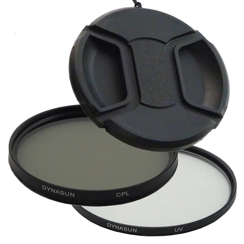 DynaSun C-PL CPL Zirkular Polfilter Pol-Filter + UV + Objektivdeckel - Bild 1 von 1
