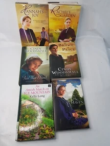 6 Amish Community Love Life Book Novel HC PB Hannah's Joy Rachel Cindy Woodsmall - Picture 1 of 10