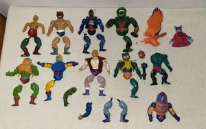Vtg 80's Lot Of He-Man MOTU Masters of the Universe Action Figure Parts Damaged  - Picture 1 of 8