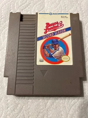 Bases Loaded II: Second Season Video Game Cartridge Only Nintendo NES Baseball - Image 1 of 2