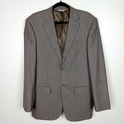 Jhane Barnes Suit Men's Pants 33x31 Jacket 40R 100% Wool Business Workwear Flaws - Image 1 of 4