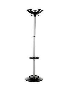 BRAND NEW Silver Hat & Coat Stand with Umbrella Holder ST-S/HC - Picture 1 of 1