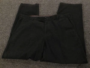 Izod Mens Pants 40x30 gray corduroy straight chino - Picture 1 of 9