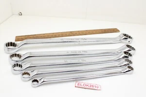 Snap On XB605 XB1214-2830 3/8" - 15/16" 5 Piece 12 Point Double Box Wrench Set - Bild 1 von 17