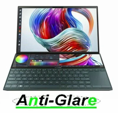 2X Anti-Glare Screen Protector for 14" Asus ZenBook Duo 14 UX482 UX482E Laptop - Image 1 of 4