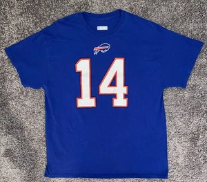 Buffalo Bills Shirt Adult Large Blue #14 Stephon Diggs Football NFL Men's XL - Picture 1 of 8