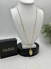 Joan Rivers Secret Of The Scroll Faberge Egg Locket Necklace Vintage With Box