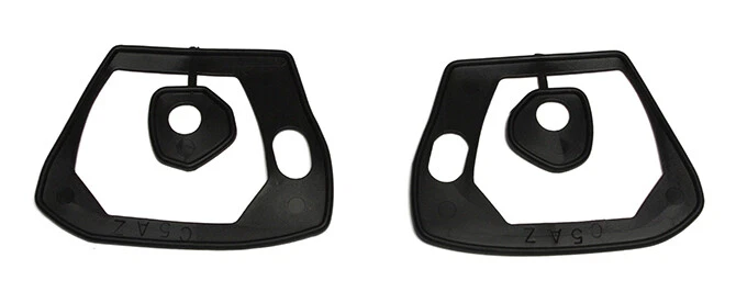 Juego de 4 almohadillas de goma para manija de puerta exterior Lincoln Mark III 1968-71 NUEVAS Foto 1 de 1