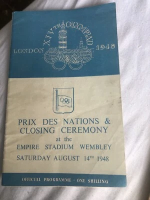 OLYMPIC GAMES LONDON 1948 - Closing Ceremony - official programme - Image 1 of 4