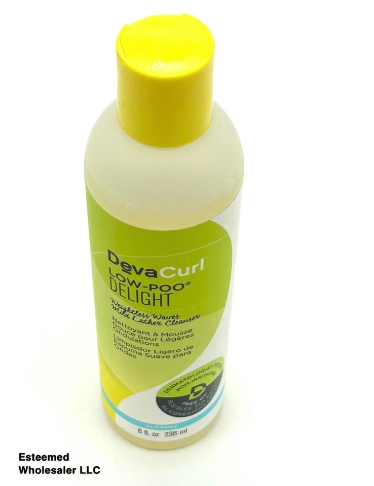 DEVACURL Low-Poo Delight Weightless Waves Mild Lather Cleanser 8oz w/o box - Image 1 of 1