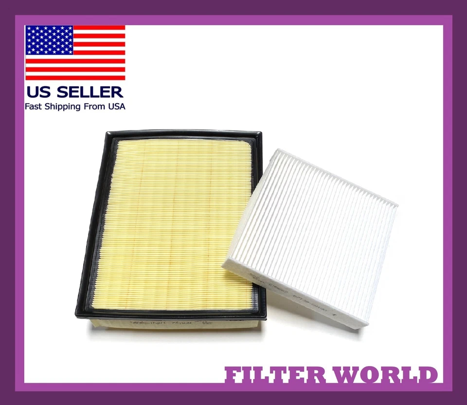 Filtro de aire de motor y cabina para 4RUNNER 2010-2022 GX460 2010-2022 VENDEDOR DE EE. UU. Foto 1 de 1