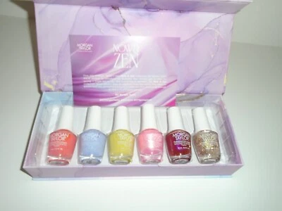 Morgan Taylor Now & Zen Spring 2025 6 Bottles Nail Lacquer New In Box Foto 1 de 3