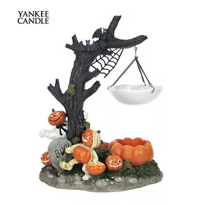 Yankee Candle HALLOWEEN PALS 10.5" Wax Tart Burner Tree Ghost Pumpkin 1129651 - Picture 1 of 12