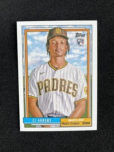 2022 Topps Archives CJ Abrams RC Major League Debut SP #363 San Diego Padres - Picture 1 of 2