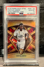Vinicius Junior /29 Panini 2019 Newly Minted one of 29 gold Pop 1 PSA10 1/1