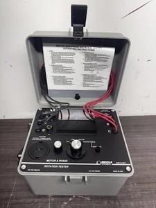 Biddle 560060 Motor & Phase Rotation Tester - R68 - Picture 1 of 5