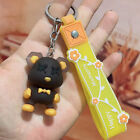 Clear Jelly Bear Doll Keychain Pendant Cartoon Keychain _cu