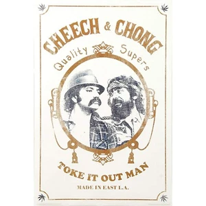 Laminated Cheech and Chong Toke it Out Man Smoking Marijuana Weed Poster 24x36 - Picture 1 of 2