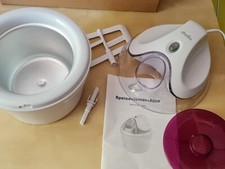 Eiscreme-Maschine incl. Kühlbehälter, Deckel und Mischer