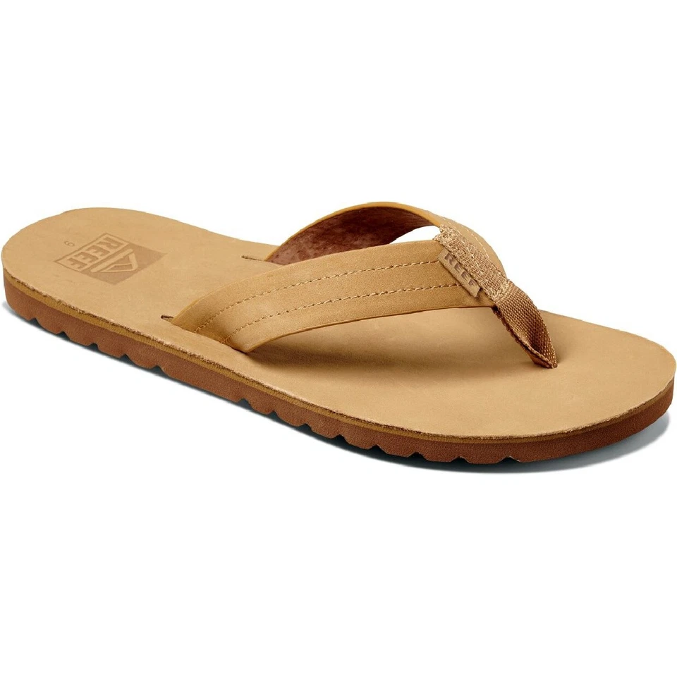 Reef Voyage LE Herren Zehentrenner |Zehengreifer | Flip Flops | Leder - NEU - Bild 1 von 1