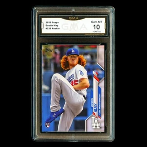 Dustin May RC 2020 Topps Rookie Dodgers #235 Gem MT 10 - Picture 1 of 3