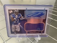 Ameer Abdullah 2015 Panini Donruss Signature Series RPA #492 Detroit Lions