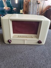 New Listing1940s Airline Tube Radio Factory Painted bakelite