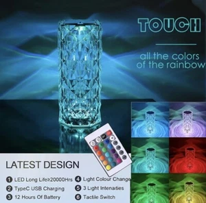 Crystal Lamp - Picture 1 of 6