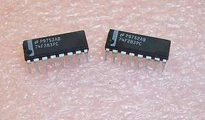 QTY (25) 74F283PC NSC 16 PIN DIP 4-BIT BINARY FULL ADDER W/FAST CARRY NOS 1 TUBE - Picture 1 of 1