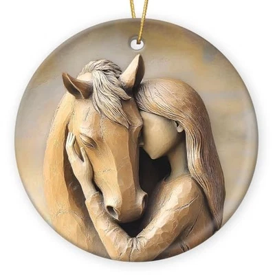 Horse Ornaments for Christmas Tree 2025, Horse Gifts for Women, Horse Lover - Image 1 of 4