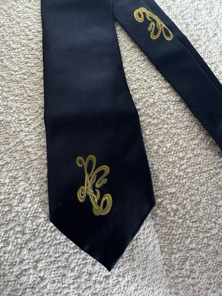 Corbata Roberto Cavalli original – 100% seda. - Imagen 1 de 4