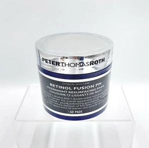 Peter Thomas Roth Retinol Fusion PM Overnight Resurfacing 60 Pads Factory Sealed - Picture 1 of 3
