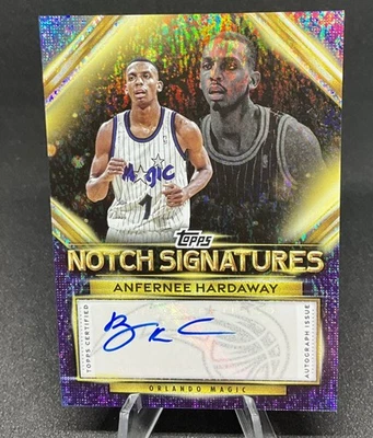 2025-26 Topps Flagship Anfernee Hardaway Notch Holo Foil Auto Pack Fresh - Image 1 of 2