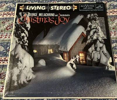 George Melachrino & His Orchestra-Christmas Joy-1959 LP живая стерео RCA LSP-2044 - Изображение 1 из 4