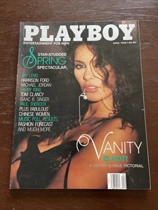 Playboy Magazine April 1988 Cover: Vanity Playmate: Eloise Broady - Picture 1 of 3