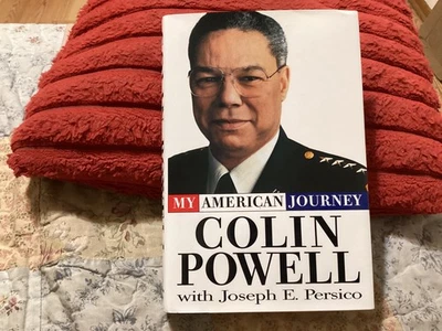 COLIN POWELL SIGNED, FIRST EDITION 1995 HC/DJ “MY AMERICAN JOURNEY”/FREE POSTAGE Foto 1 de 4