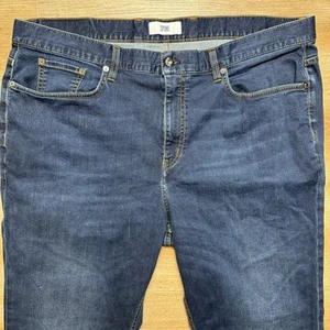 Spoke Jeans Men 40x29 Dark Blue Build C Straight Leg Stretch Denim Pants Travel - Picture 1 of 11