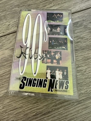 Vintage 90s Hits Cassette Tape Singing News Magazine Southern Gospel Music Album - Image 1 of 4